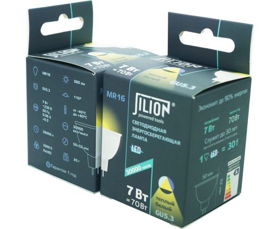 Светодиодная лампа Jilion MR16 7W 3000K GU5.3 9503079 – изображение 4