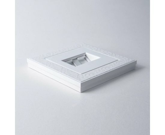 Двойная Ethernet розетка RJ-45 WERKEL белый a051115 – изображение 4