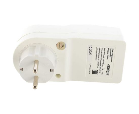 Реле напряжения Energenie с дисплеем 16A, белое EHB8-2 – изображение 5