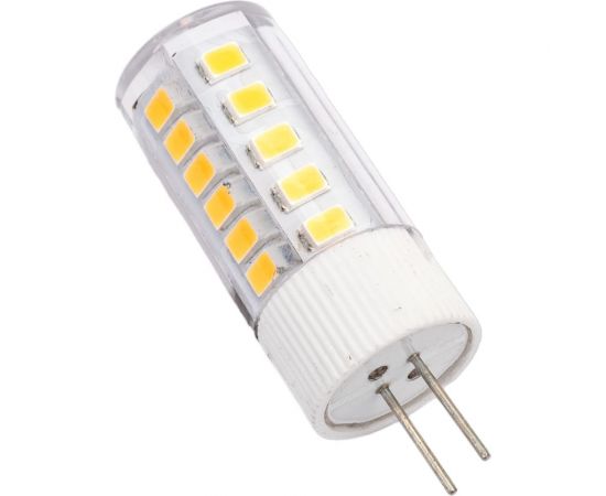 Светодиодная лампа IEK corn капсула 5вт 12в 3000к керамика g4 LLE-CORN-5-012-30-G4 – изображение 5