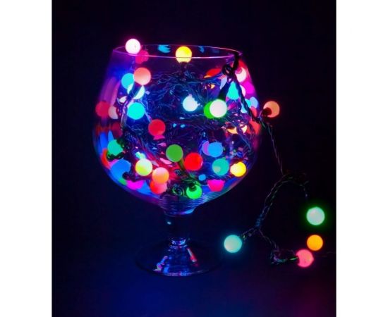 Гирлянда Neon-Night Мультишарики d=17.5мм, 20м, черный ПВХ, 200LED RGB 303-509 – изображение 5