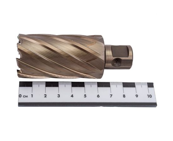 Сверло корончатое (34х55 мм; Weldon 19) LENZ LZHM-034 – изображение 6