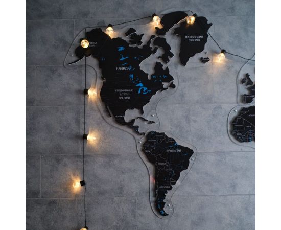 Светодиодная лофт-гирлянда NEON-NIGHT 5м черный ПВХ 20 LED теплое белое свечение 303-066 – изображение 7