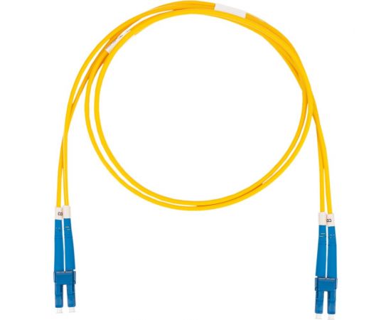 Оптический коммутационный шнур DATAREX патч-корд lc-lc duplex os2 нга-hf желтый 1,0 м DR-220041 