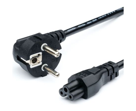 Кабель питания GoPower евровилка cee 7/7-iec 320 c5 1.8м пвх 0.75мм черный 00-00024056 