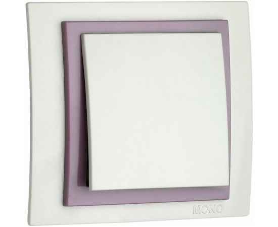 Декоративная вставка Mono Electric одинарная светло-сиреневая LARISSA 103-001000-150 