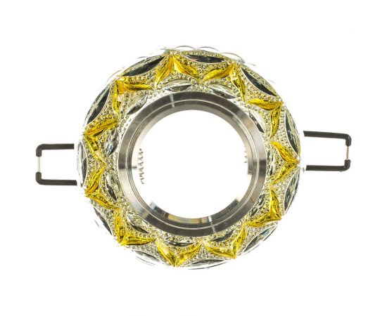 Светильник Fametto DLS-L149 GU5.3 GLASSY LIGHT GOLD, декоративный, встраиваемый, серия Luciole UL-00003903 