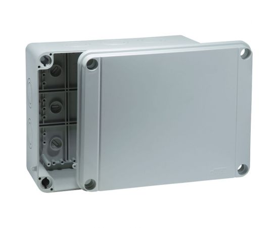 Распределительная коробка для открытой проводки Рувинил Тусо 300x220x120 мм без гермовводов 67068 