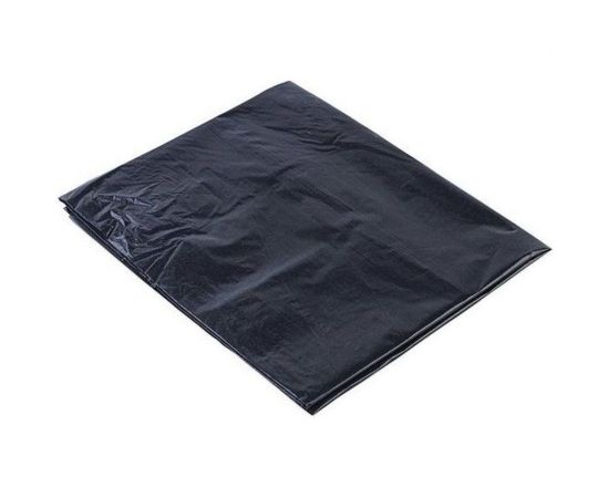 Пакеты для мусора, ПВД, 70x110 см, 50 мкм, 120 л, черные, 50 шт. в упаковке Optiline 23-0005 