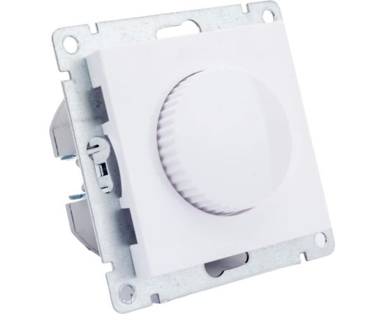 Светорегулятор (диммер) UNIVersal серия афина, с/у, 3а, 220в, 500вт, белый еврослот A0101 