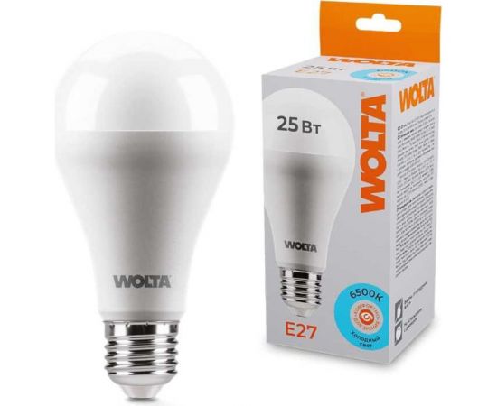 Светодиодная лампа Wolta 25Вт 6500К E27 25W67BL25E27 