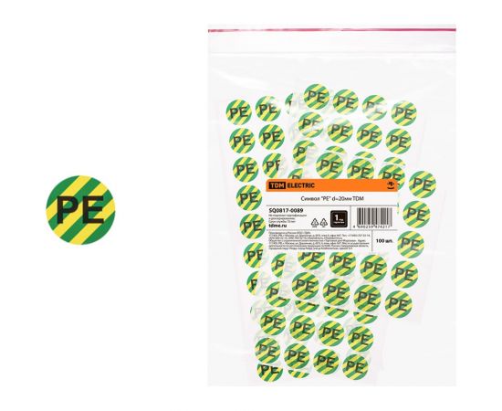 Символ TDM PE d=20мм SQ0817-0089 