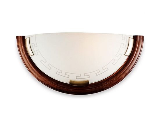 Бра SONEX стекло, E27, 100W GRECA WOOD 060 