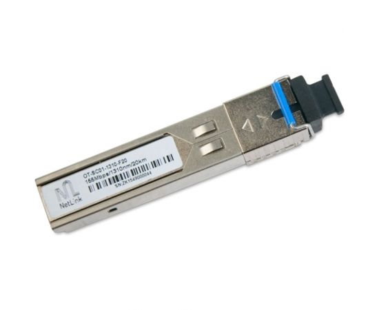 Модуль Netlink SFP-OT-SC01-1310-155Mb-20km (Tx-1310nm, Rx-1550nm) УТ000001580 