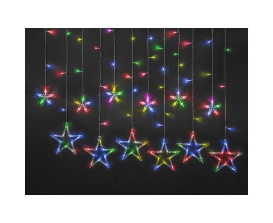 Гирлянда Navigator 93 678 ngf-d025-01 бахрома, звезды, rgby, 138, 2.5x0.6м, ip20, tr 93678 