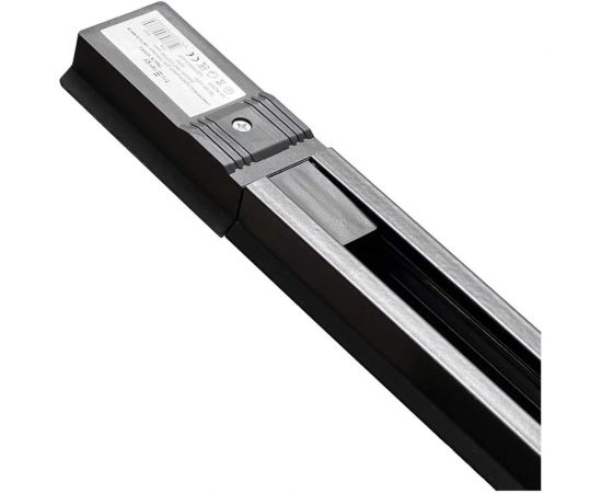 Трапециевидный однофазный шинопровод truEnergy алюминиевый, 2 метра, черный 25007 – изображение 2