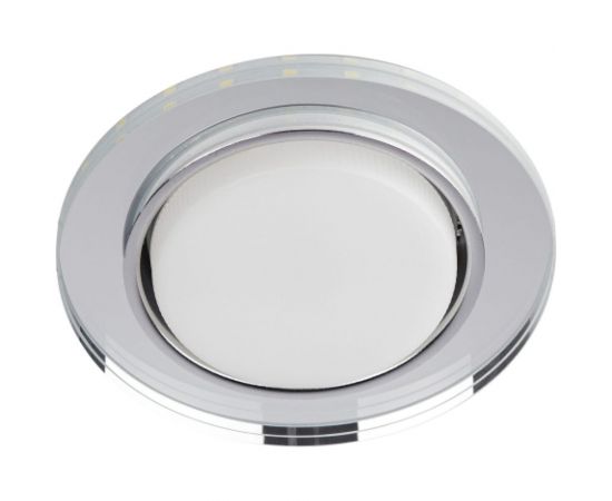 Встраиваемый светильник со светодиодной подсветкой ЭРА DK LD51 MR GX53, зеркальный Б0057467 – изображение 2