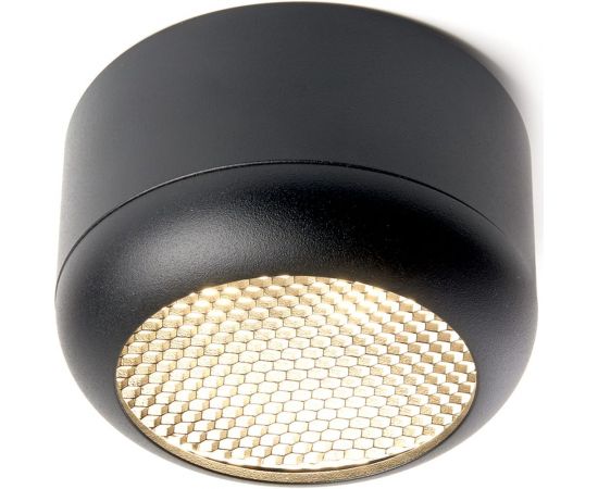 Потолочный светильник FERON HL364 Barrel ECHO 12W, 230V, GX53, чёрный, с антибликовой сеточкой 48398 – изображение 2