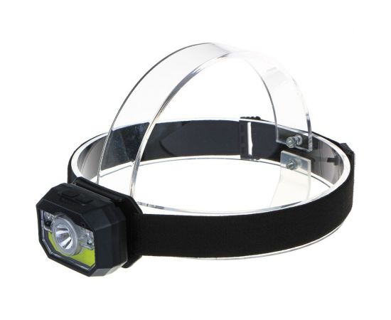 Фонарь на голову Ермак сенсорный, XPE COB LED, 11 режимов, 1000мАч 221-072 – изображение 2