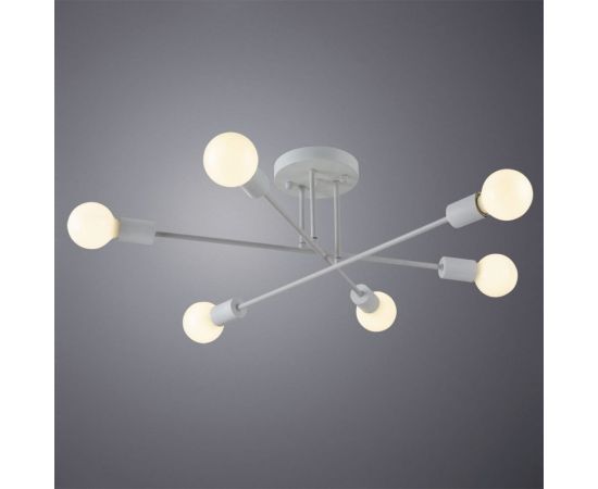 Потолочная люстра Arte Lamp ALASTOR A5435PL-6WH – изображение 2