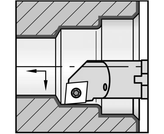 Державка токарная S10K-SCLCR06 NORGAU 020052102 – изображение 3