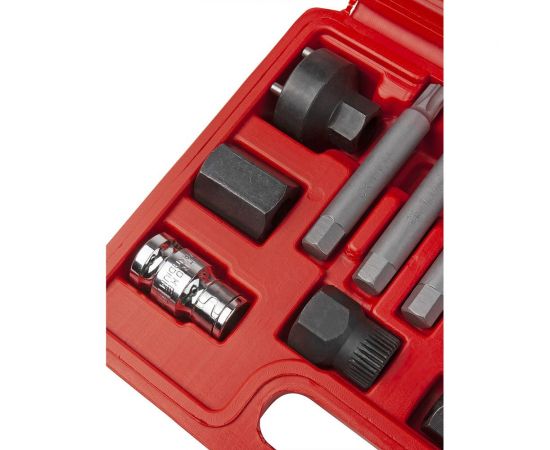 Набор инструмента для снятия/установки шкивов генераторов 13 предметов AV Steel, AV-920020 – изображение 3