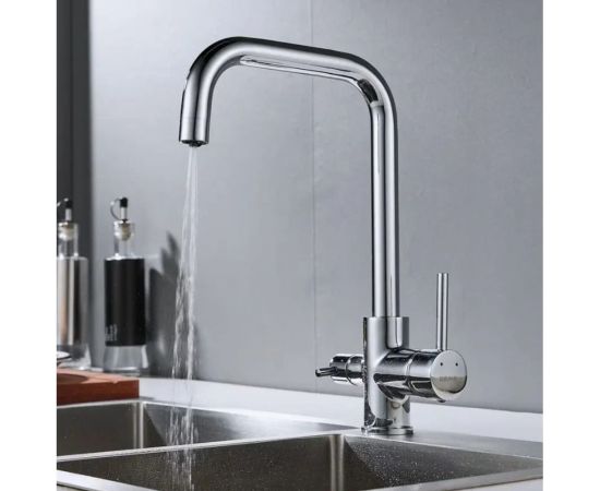 Смеситель для кухни Shevanik с подключением фильтра питьевой воды S228 – изображение 3