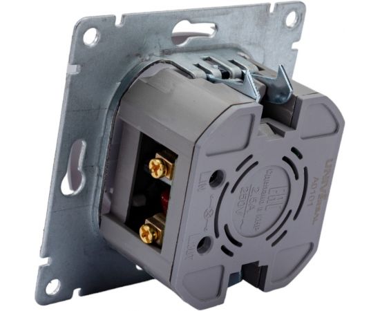 Светорегулятор (диммер) UNIVersal серия афина, с/у, 3а, 220в, 500вт, белый еврослот A0101 – изображение 3