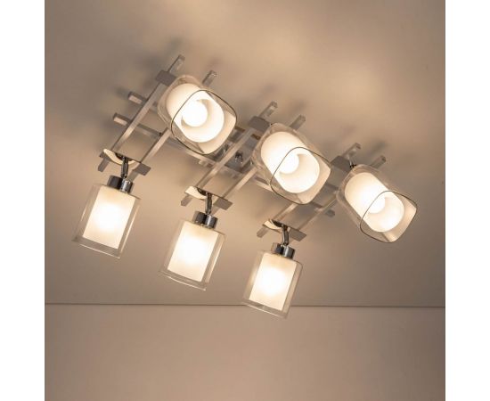 Люстра Citilux Риволи с поворотными плафонами Алюминий CL104160 – изображение 3