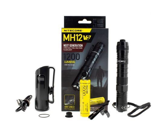 Повседневный фонарь Nitecore EDC MH12V2 CREE XP-L2 V6 LED 19434 – изображение 31