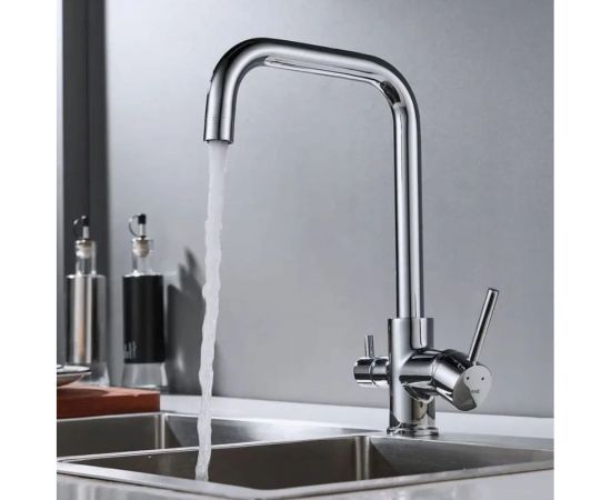 Смеситель для кухни Shevanik с подключением фильтра питьевой воды S228 – изображение 4