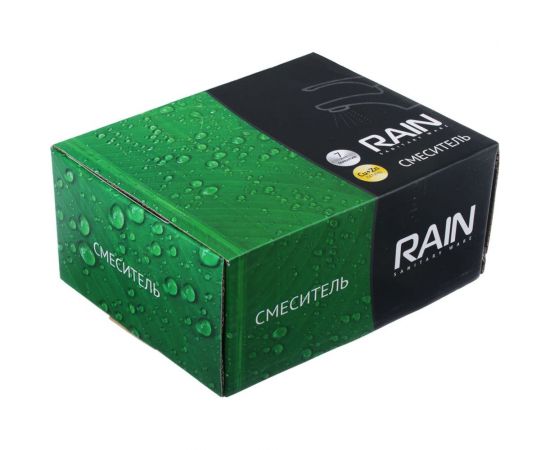 Смеситель для раковины RAIN Сапфир картридж 35 мм., гайка, латунь 561-274 – изображение 4