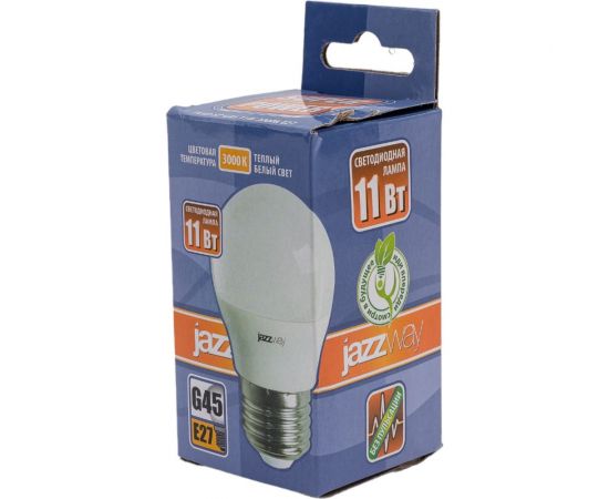 Лампа Jazzway PLED-SP G45 11w E27 3000K 230/50 5019331 – изображение 4