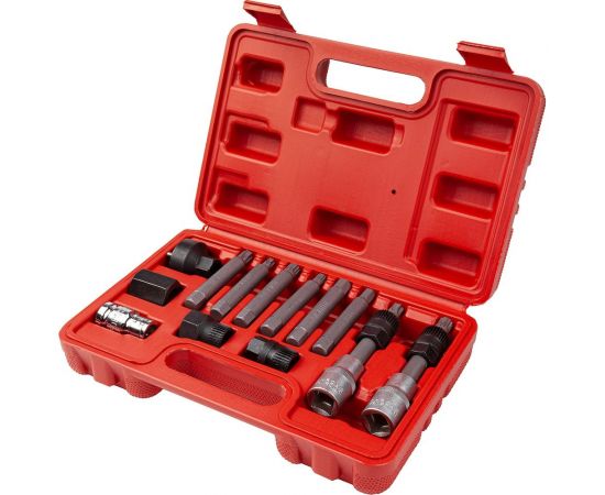 Набор инструмента для снятия/установки шкивов генераторов 13 предметов AV Steel, AV-920020 – изображение 4