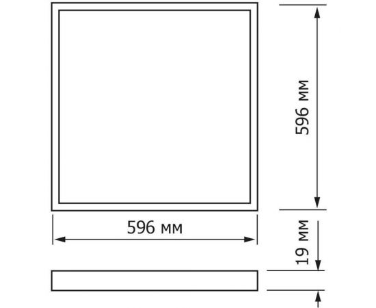 Светодиодный светильник Topfort дпо 10-4x8-002 ухл4, 6500к призма 1661564 – изображение 4