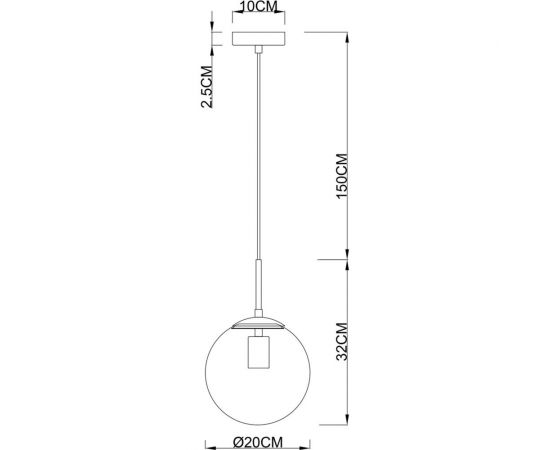 Светильник ARTE LAMP VOLARE A1563SP-1PB – изображение 5
