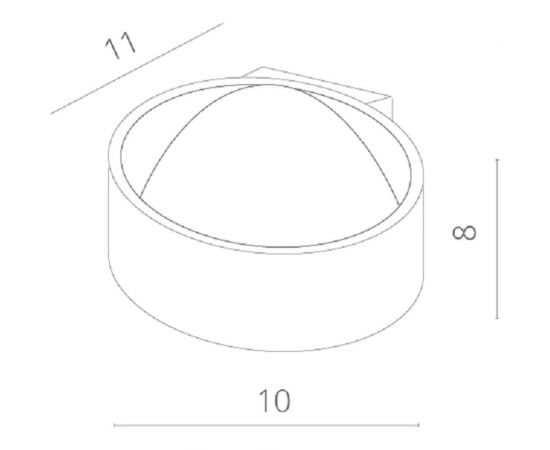 Настенный светильник Arte Lamp A1417AP-1WH – изображение 5