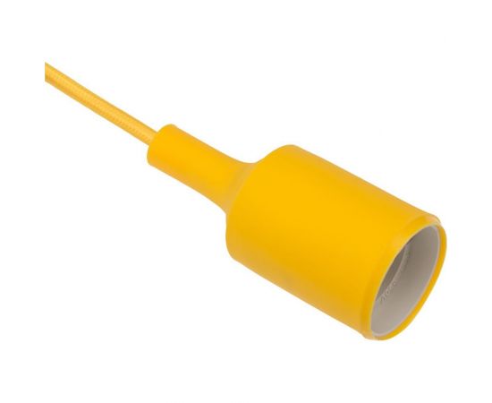 Патрон REXANT E27 силиконовый со шнуром 1 м желтый 11-8889 – изображение 7