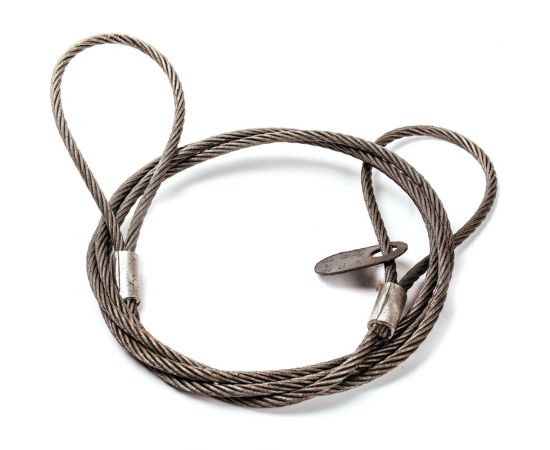 Канатный петлевой строп ТамбовТехСнаб СКП 0.32 т, 1 м, опрессовка 7930124361042 