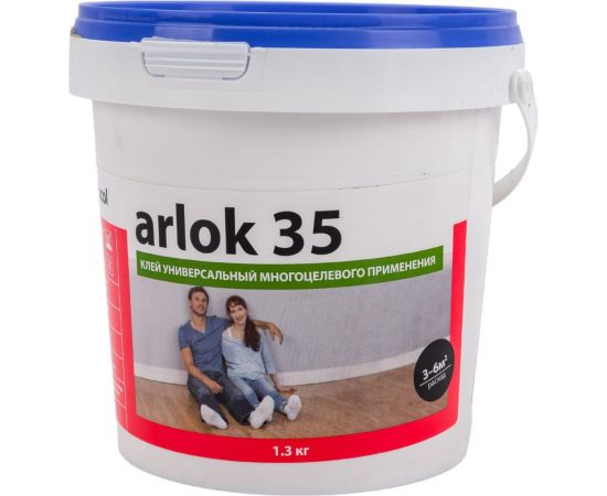 Клей для напольных покрытий ARLOK 35 1,3 кг ПВХ 00000005319 