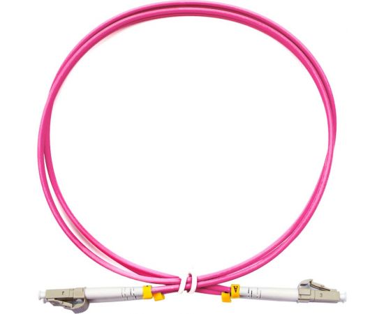 Оптический шнур Cabeus duplex lc-lc 50/125 mm om4 2м lszh FOP-50-OM4-LC-LC-2m 