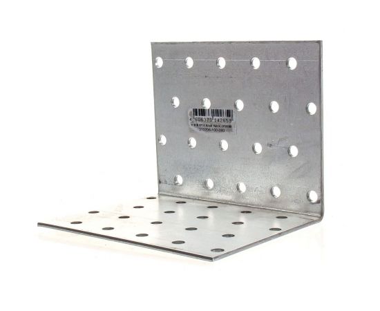 Крепежный равносторонний уголок ЗУБР УКР-2.0 100х80х80 х 2мм 310206-100-080 