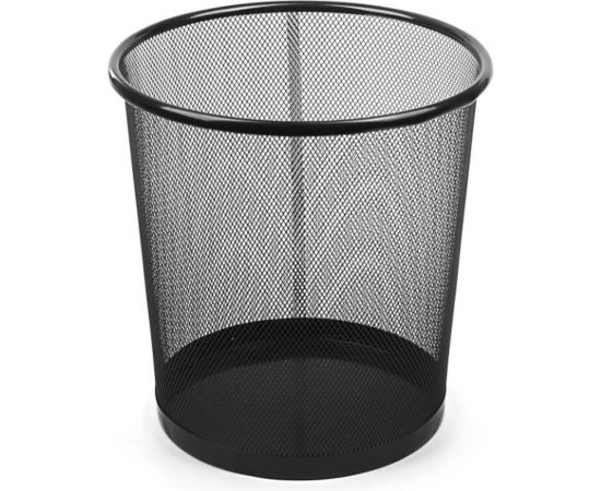Металлическая корзина для бумаг Calligrata сетка черная 15 литров 3142037 