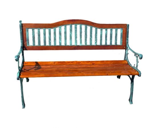 Садовая чугунная скамейка SevenBerg ритмика 1.3 м 4687202882571 