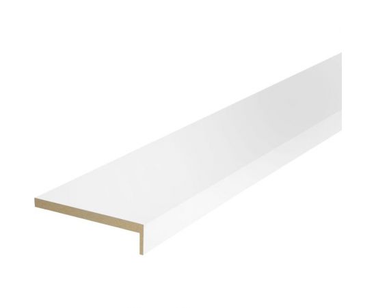 Наличник ООО ВДК ПВХ белоснежная шагрень, 5.5х70 мм, телескопический Ж42 