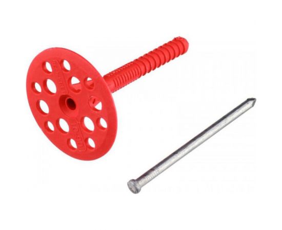 Дюбель Гриб КРЕП-КОМП IZM с металл. гвоздём 10х160 мм 500шт гм160тк 