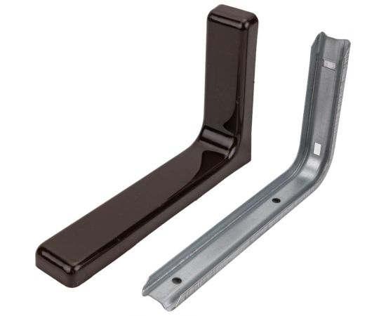 Консоль с декоративной накладкой Tech-Krep 180 мм, коричневый 1 шт. 129954 