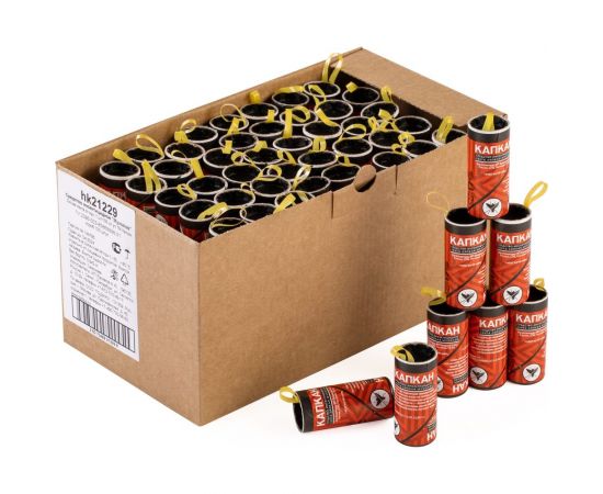 Липкая лента от мух КАПКАН 100 шт. hk21229 