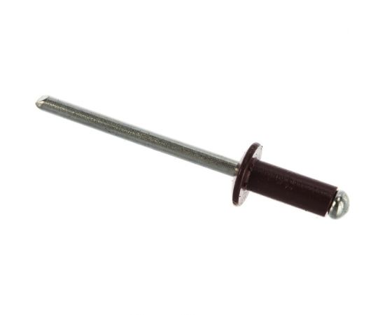 Заклепки RAL 3005 (4.0х10 мм; красное вино) 50 шт. MATRIX 40688 