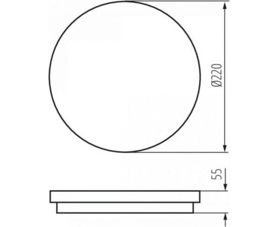 Накладной светодиодный светильник с датчиком KANLUX BENO 18W NW-O-SE W/ 32944 – изображение 2